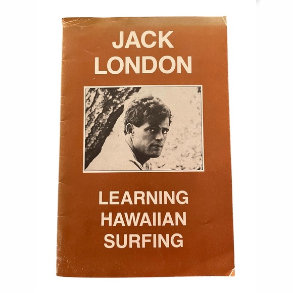 Jack London Learning Hawaiian Surfing Hawaiian Memorial Edition 1983 Paper GUC